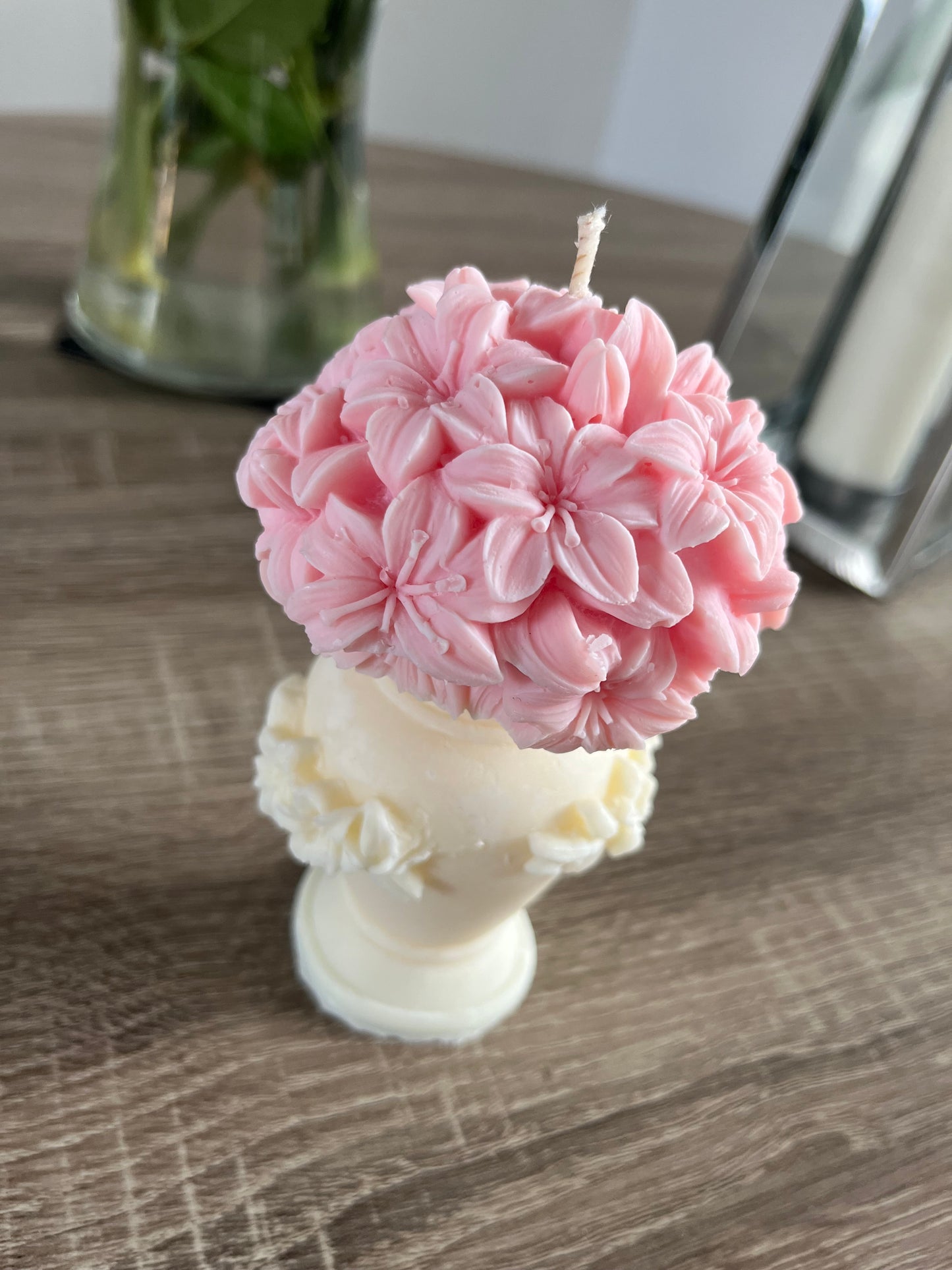 Flower Bouquet Soy Wax Decorative Candle