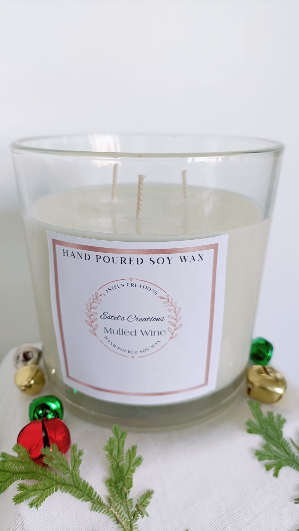 Mulled Wine 3 Wick Tall Candle