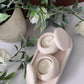 Oval Floral Coaster