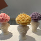 Flower Bouquet Soy Wax Decorative Candle