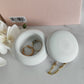 Honey pot tealight Holder with Lid