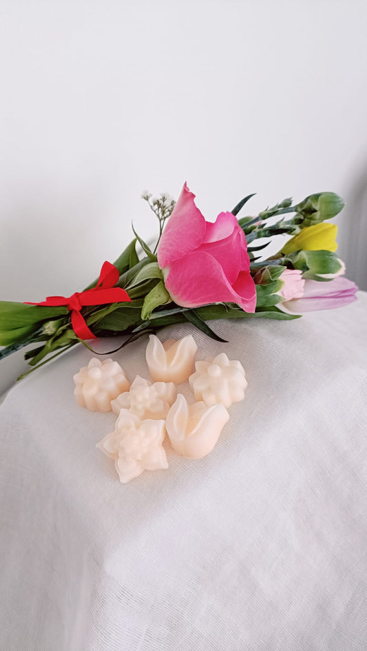 Golden Orchid Soy Wax Melts - Highly Scented, Pack of 6